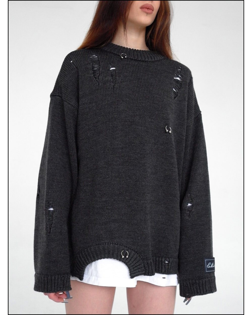 PIERCED SWEATER